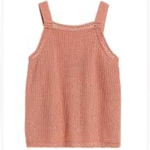 Banana Republic Coral Sweater Tank Top / Size Small
